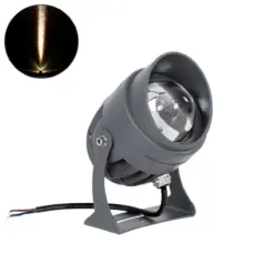 GLOBOSTAR® SPOTXENIA 90632 Αρχιτεκτονικό Σποτ Φωτισμου με Αντιθαμβωτική Γρίλια LED 16W 1760lm 3° DC 24V Αδιάβροχο IP65 Θερμό Λευκό 2700K Dimmable - Bridgelux COB Chip - Γκρι Ανθρακί - Μ9 x Π9 x Υ12cm - 3 Χρόνια Εγγύηση