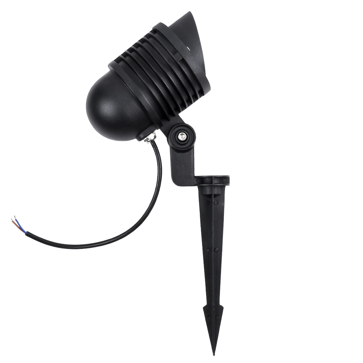 GloboStar® TREELIGHT-LINA 90653 Σποτ Φωτισμού Ειδικό για Φυτά - Δέντρα με Βάση Κήπου / Καρφωτό LED 6W 720lm 30° DC 24V Αδιάβροχο IP65 Μ10.5 x Π18 x Υ40cm Ψυχρό Λευκό 6000K - Γκρι Ανθρακί - 3 Years Warranty - Image 4