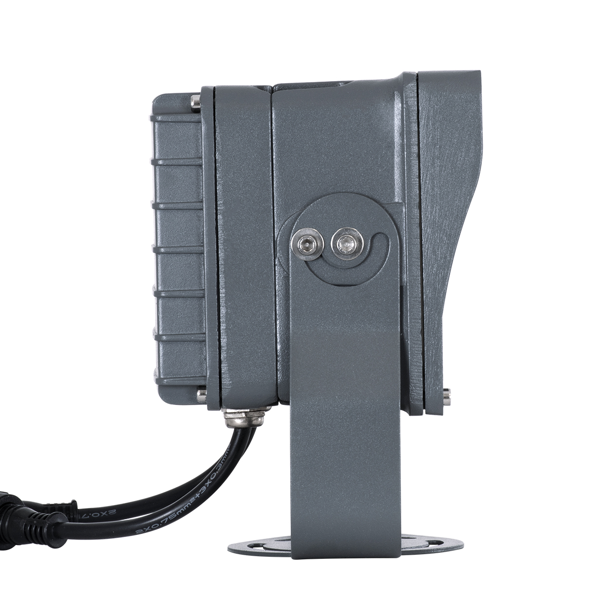 GLOBOSTAR® FLOODXENA 90700 Προβολέας Σποτ Wall Washer με Αντιθαμβωτική Γρίλια LED 48W 4080lm 10° DC 24V Αδιάβροχο IP65 Πολύχρωμο RGBW Dimmable DMX512 - Bridgelux SMD Chip - Γκρι Ανθρακί - Μ17.5 x Π12.5 x Υ18cm - 3 Χρόνια Εγγύηση - Image 4