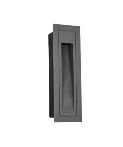 kelvo® STEPART KLV-101-0093 Χωνευτό Φωτιστικό Σκαλοπατιού / Διαδρόμου LED 3W 375lm 45° AC 220-240V Αδιάβροχο IP65 Θερμό Λευκό 2700K – Lumileds SMD Chip & TÜV SÜD Driver – Γκρι Ανθρακί Ματ – Μ6.5 x Π6.5 x Υ21cm / Q5.4 x 18.9cm – 5 Χρόνια Εγγύηση
