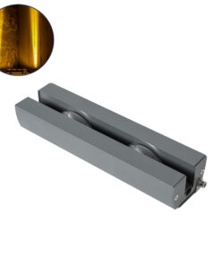 GLOBOSTAR® WINDOWARTE 90719 Φωτιστικό Ανάδειξης Παραθύρων LED 18W 1620lm 8x180° DC 24V Αδιάβροχο IP67 Θερμό Λευκό 2700K Dimmable - CREE XPE Chip - Γκρι Ανθρακί - Μ25 x Π7 x Υ4.5cm - 3 Χρόνια Εγγύηση