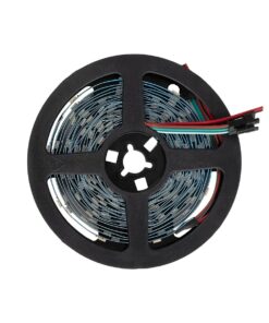 GLOBOSTAR® DIGISTRIP 90758 Σετ Ψηφιακής Pixel Addressable Ταινίας με RF Ασύρματο Χειριστήριο & Λειτουργία μέσω WiFi APP LED 36W/5m 2880lm/5m 120° DC 5V με USB 2.0 IP20 150 x SMD5050 Chip/5m 150 x Pixel/5m Πολύχρωμο RGB Dimmable SPI/TTL Protocol – Sanan SMD Chip – Μ500 x Π1 x Υ0.2cm – Ρολό 5 Μέτρων – 5 Χρόνια Εγγύηση