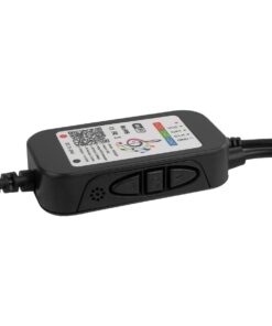 GLOBOSTAR® DIGISTRIP 90758 Σετ Ψηφιακής Pixel Addressable Ταινίας με RF Ασύρματο Χειριστήριο & Λειτουργία μέσω WiFi APP LED 36W/5m 2880lm/5m 120° DC 5V με USB 2.0 IP20 150 x SMD5050 Chip/5m 150 x Pixel/5m Πολύχρωμο RGB Dimmable SPI/TTL Protocol – Sanan SMD Chip – Μ500 x Π1 x Υ0.2cm – Ρολό 5 Μέτρων – 5 Χρόνια Εγγύηση