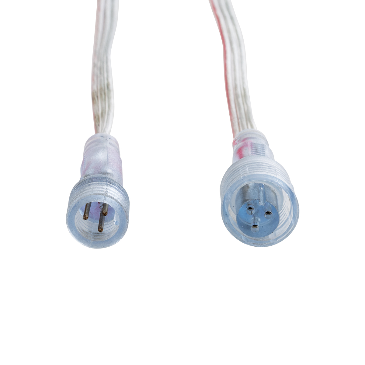 GLOBOSTAR® NEONIO 90769 Σύνδεσμος για Neon Flex LED Αδιάβροχο IP65 - Διάφανο - Μ15 x Π1.5 x Υ1.5cm - Image 4