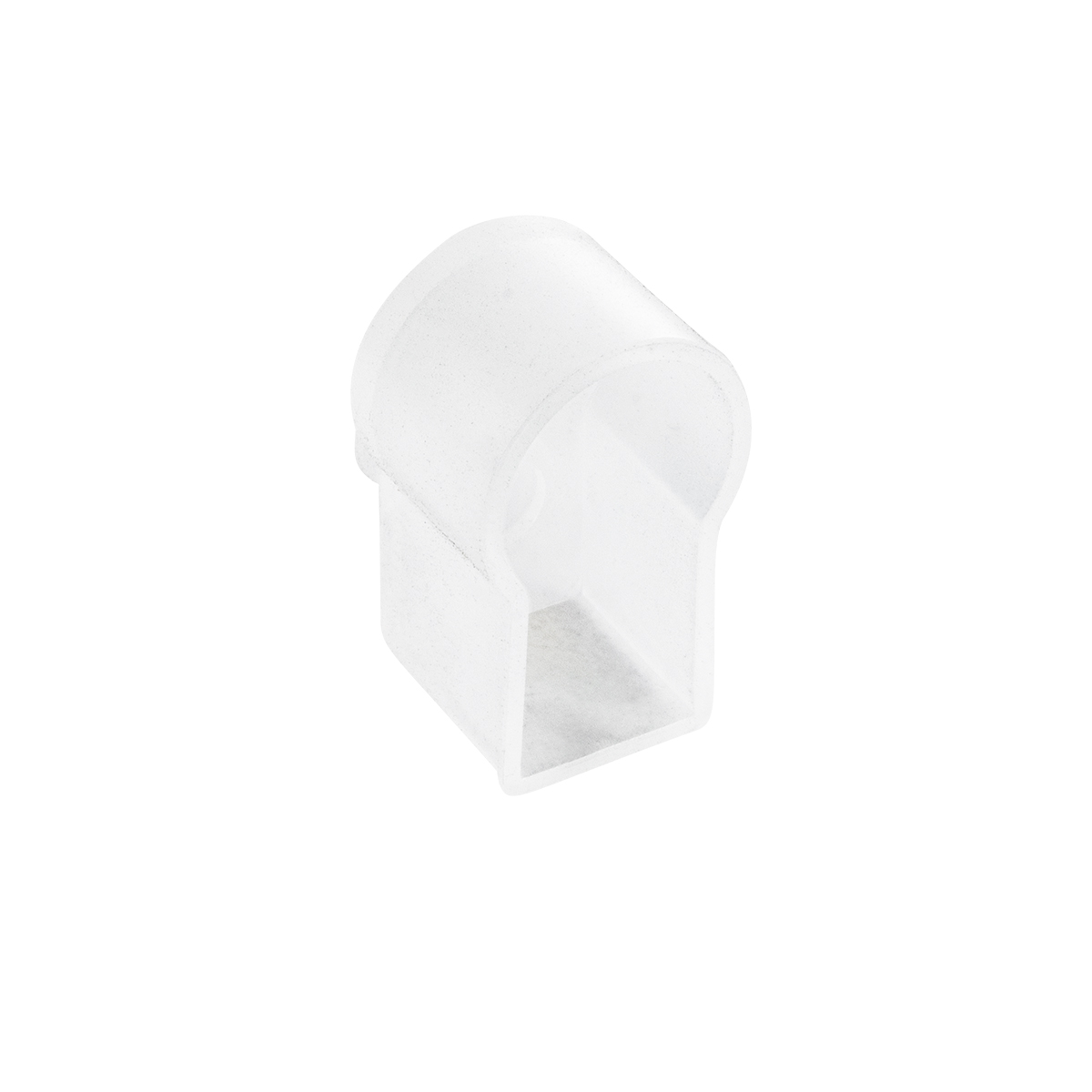 GLOBOSTAR® NEONIO-C 90776 Τάπα Σύνδεσης Τροφοδοσίας για Neon Flex LED Αδιάβροχο IP65 - Διάφανο - Μ2.3 x Π1.5 x Υ2.5cm - Image 3