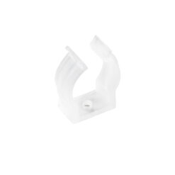 GLOBOSTAR® NEONIO-D 90778 Βάση Στήριξης για Neon Flex LED Αδιάβροχο IP65 - Διάφανο - Μ2.3 x Π2 x Υ2.7cm