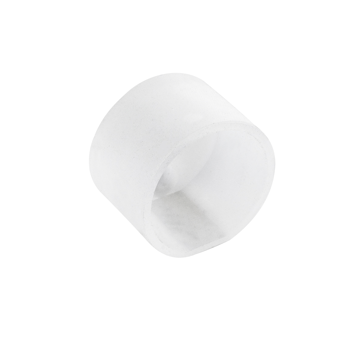GLOBOSTAR® NEONIO-D 90779 Τάπα Σύνδεσης Τροφοδοσίας για Neon Flex LED Αδιάβροχο IP65 - Διάφανο - Μ2.3 x Π2.2 x Υ2.2cm - Image 3