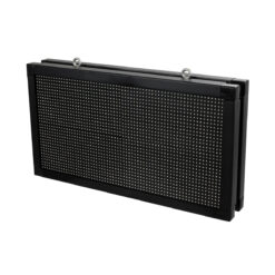 GLOBOSTAR® DISPLAY 90798 Κυλιόμενη Ψηφιακή Επιγραφή 64x32cm P10 Διπλής Όψης LED AC 220-240V Αδιάβροχο IP65 Μπλε - WiFi Control μέσω FK APP - Αισθητήρας Θερμοκρασίας & Υγρασίας - Μ70 x Π11 x Υ38.5cm - 2 Χρόνια Εγγύηση