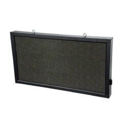 GLOBOSTAR® DISPLAY 90808 Κυλιόμενη Ψηφιακή Επιγραφή Μονής Όψης 96x48cm P10 96x48 Pixel LED 225W AC 220-240V Αδιάβροχο IP65 Ψυχρό Λευκό 6000K - WiFi Control μέσω FK APP - Αισθητήρας Θερμοκρασίας & Υγρασίας - Μ104 x Π9 x Υ56cm - 2 Χρόνια Εγγύηση