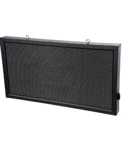 GLOBOSTAR® DISPLAY 90811 Κυλιόμενη Ψηφιακή Επιγραφή 96x48cm P10 Μονής Όψης LED AC 220-240V Αδιάβροχο IP65 Πορτοκαλί - WiFi Control μέσω FK APP - Αισθητήρας Θερμοκρασίας & Υγρασίας - Μ104 x Π9 x Υ56cm - 2 Χρόνια Εγγύηση