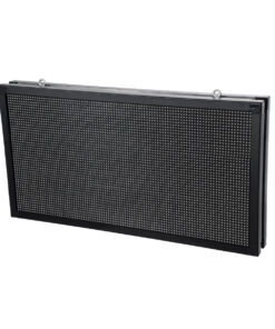 GLOBOSTAR® DISPLAY 90815 Κυλιόμενη Ψηφιακή Επιγραφή 96x48cm P10 Διπλής Όψης LED AC 220-240V Αδιάβροχο IP65 Πορτοκαλί - WiFi Control μέσω FK APP - Αισθητήρας Θερμοκρασίας & Υγρασίας - Μ102 x Π11 x Υ54.5cm - 2 Χρόνια Εγγύηση