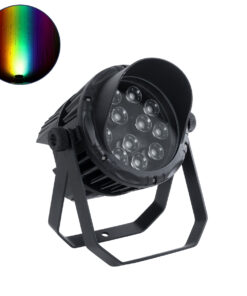 GLOBOSTAR® FLOODKARA 90820 Προβολέας Σποτ Wall Washer με Αντιθαμβωτική Γρίλια LED 54W 5940lm 5° DC 24V Αδιάβροχο IP67 Πολύχρωμο RGBW Dimmable DMX512 - CREE XPE Chip - Γκρι Ανθρακί - Μ28 x Π32 x H27cm - 3 Χρόνια Εγγύηση