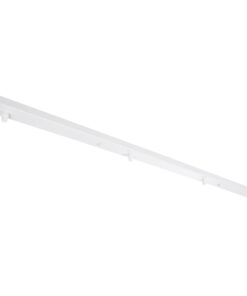 GLOBOSTAR® WALLBASE 77524 Γραμμική Μεταλλική Ροζέτα για Κρέμαση 4 Φωτιστικών – Λευκό – Μ120 x Π5 x Υ4cm