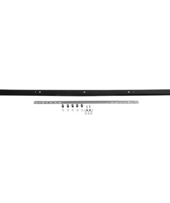 GLOBOSTAR® WALLBASE 77527 Γραμμική Μεταλλική Ροζέτα για Κρέμαση 5 Φωτιστικών – Μαύρο – Μ150 x Π5 x Υ4cm