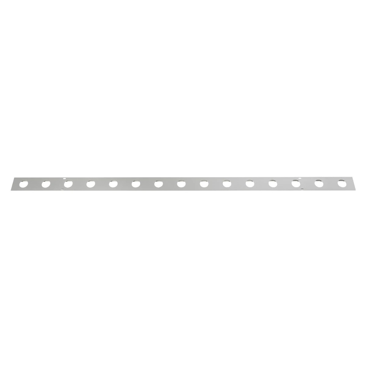 GloboStar® 90829 Μεταλλικο Καλυμμα 1 Μέτρου 15 Τεμαχίων για Ψηφιακή Αλυσίδα Γιρλάντα 20 Σποτ LED με Κωδικό 90140 Ασημί Μ100 x Π4.7 x Υ1cm - Image 4