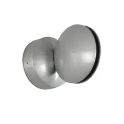 GLOBOSTAR® SEPTUM 93067 Μοντέρνο Φωτιστικό Τοίχου - Απλίκα LED 9W 1150lm 1° AC 220-240V IP44 Μπλε - CREE XPE Chip & TÜV SÜD Driver - Γκρι Ανθρακί Ματ - Μ12 x Π11 x Υ17cm - 5 Χρόνια Εγγύηση
