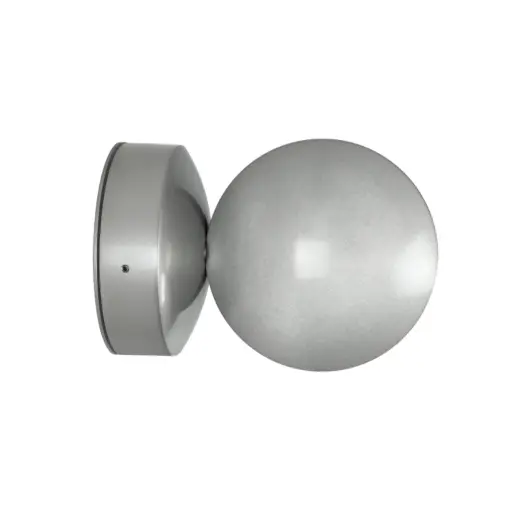 GLOBOSTAR® SEPTUM 93067 Μοντέρνο Φωτιστικό Τοίχου - Απλίκα LED 9W 1150lm 1° AC 220-240V IP44 Μπλε - CREE XPE Chip & TÜV SÜD Driver - Γκρι Ανθρακί Ματ - Μ12 x Π11 x Υ17cm - 5 Χρόνια Εγγύηση - Image 4