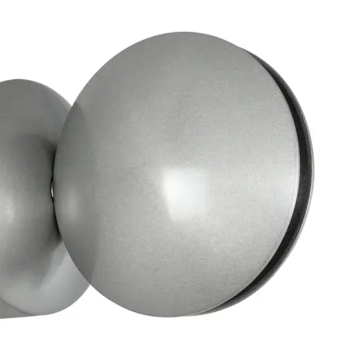 GLOBOSTAR® SEPTUM 93067 Μοντέρνο Φωτιστικό Τοίχου - Απλίκα LED 9W 1150lm 1° AC 220-240V IP44 Μπλε - CREE XPE Chip & TÜV SÜD Driver - Γκρι Ανθρακί Ματ - Μ12 x Π11 x Υ17cm - 5 Χρόνια Εγγύηση - Image 5