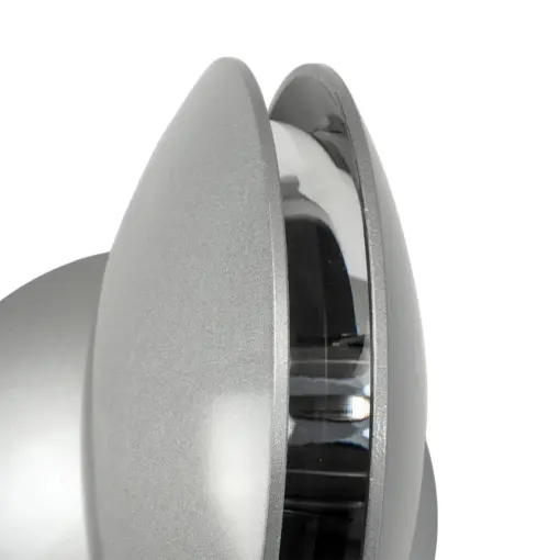 GLOBOSTAR® SEPTUM 93067 Μοντέρνο Φωτιστικό Τοίχου - Απλίκα LED 9W 1150lm 1° AC 220-240V IP44 Μπλε - CREE XPE Chip & TÜV SÜD Driver - Γκρι Ανθρακί Ματ - Μ12 x Π11 x Υ17cm - 5 Χρόνια Εγγύηση - Image 6