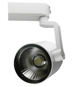 GloboStar S-40044 Διφασικό Bridgelux COB LED Φωτιστικό Σποτ Ράγας 30W 230V 3600lm 24° Ψυχρό Λευκό 6000k