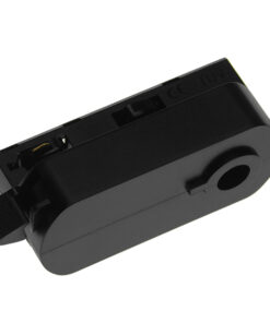 GloboStar S-40054 Διφασικός Connector 3 Καλωδίων Αντάπτορας Κρέμασης Φωτιστικών για Μαύρη Ράγα Οροφής