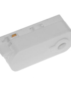 GloboStar S-40053 Διφασικός Connector 3 Καλωδίων Αντάπτορας Κρέμασης Φωτιστικών για Λευκή Ράγα Οροφής