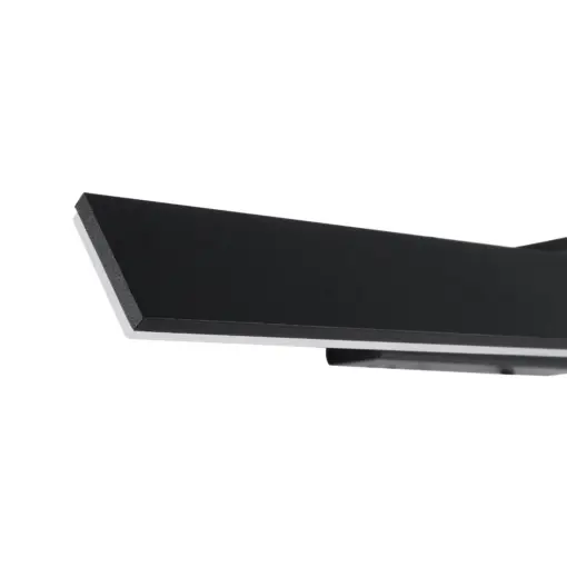 GLOBOSTAR® MIRROR 60517 Μοντέρνο Φωτιστικό Τοίχου - Απλίκα Καθρέπτη Μπάνιου LED 14W 1680lm 120° AC 220-240V IP54 Φυσικό Λευκό 4500K - Lumileds SMD Chip & TÜV SÜD Driver - Μαύρο Ματ - Μ58 x Π15 x Υ6cm - 2 Χρόνια Εγγύηση - Image 8