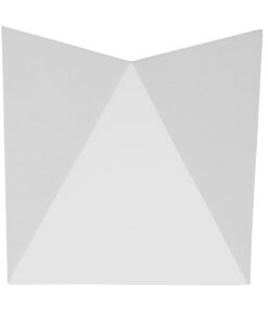 GLOBOSTAR® STEALTH 96503 Μοντέρνο Φωτιστικό Τοίχου - Απλίκα LED 10W 1200lm 60° AC 220-240V Αδιάβροχο IP65 Ψυχρό Λευκό 6000K - Bridgelux COB Chip & TÜV SÜD Driver - Λευκό Ματ - Μ17 x Π7.5 x Υ17cm - 5 Χρόνια Εγγύηση