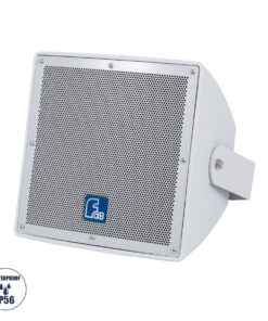 GloboStar® FDB LT208PT 98008 Facilities Speaker - Παθητικό Ηχείο Εγκαταστάσεων Επιτοίχιο με Μετασχηματιστή 100V & 8Ω - 150W RMS (600W Peak) - 1 x 8" Inches LF & 1 x 1" Inches HF - Αδιάβροχο IP56 - Λευκό - Μ30 x Π28 x Υ32cm