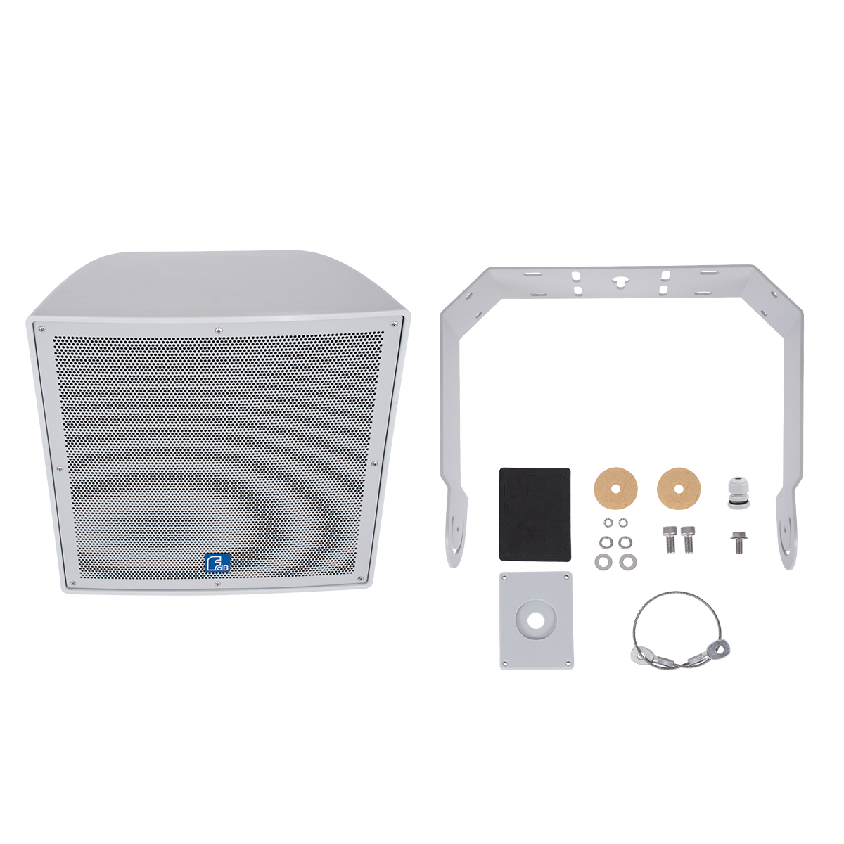 GloboStar® FDB LT215T 98010 Facilities Speaker - Παθητικό Ηχείο Εγκαταστάσεων Επιτοίχιο με Μετασχηματιστή 100V & 8Ω - 400W RMS (1600W Peak) - 1 x 15" Inches LF & 1 x 1.4" Inches HF - Αδιάβροχο IP56 - Λευκό - Μ49.9 x Π52 x Υ50cm - Image 10