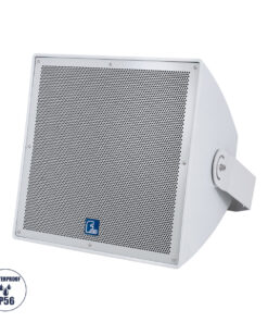 GloboStar® FDB LT115BT 98011 Facilities Speaker - Παθητικό Ηχείο Subwoofer Εγκαταστάσεων Επιτοίχιο με Μετασχηματιστή 100V & 8Ω - 400W RMS (1600W Peak) - 1 x 15" Inches LF - Αδιάβροχο IP56 - Λευκό - Μ49 x Π50 x Υ52cm