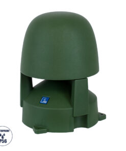 GLOBOSTAR® FDB LS208 98014 Επιδαπέδιο Παθητικό Ηχείο Εγκαταστάσεων με Μετασχηματιστή 100V & 8Ω - 150W RMS (300W Peak) - 1 x 8" Inches LF & 1 x 1" Inches HF - Αδιάβροχο IP56 - Πράσινο - Μ38 x Π38 x Υ49cm - 2 Χρόνια Εγγύηση