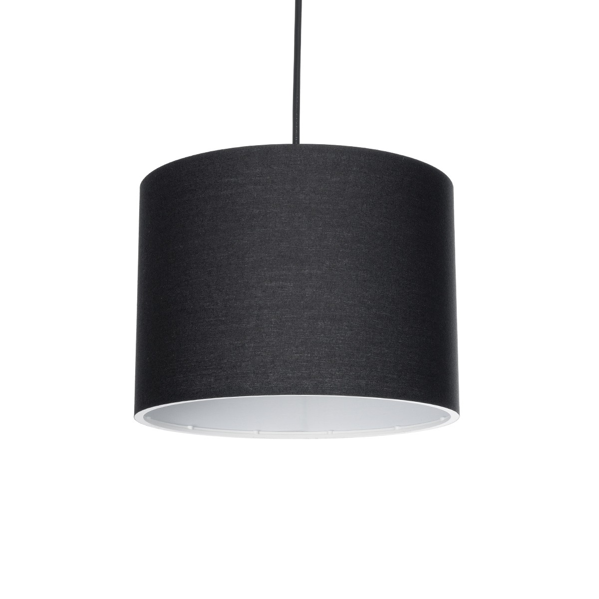 GLOBOSTAR® BLAZE 203-0109 Μοντέρνο Κρεμαστό Φωτιστικό Οροφής με Ντουί 1 x E27 AC 220-240V IP20 - Μαύρο - Μ22 x Π22 x Υ20cm - Image 2