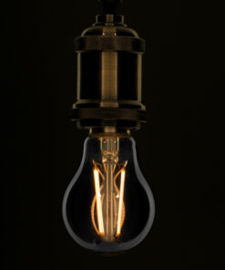 Alternative view of GLOBOSTAR® GLOBE 99067 Λάμπα E27 A60 LED 8W 800lm 360° AC 220-240V IP20 Θερμό Λευκό 2700K Dimmable - Long Filament Chip - Μαύρο Φιμέ - Μ6 x Π6 x Υ11cm - 3 Χρόνια Εγγύηση