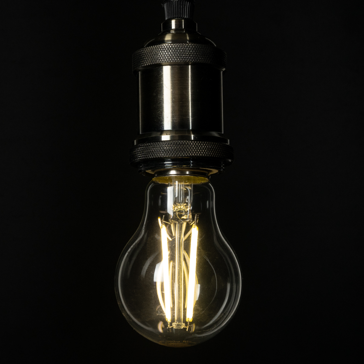 GLOBOSTAR® GLOBE 99091 Λάμπα E27 A60 LED 4W 840lm 360° AC 220-240V IP20 Φυσικό Λευκό 4500K - Long Filament Chip - Διάφανο - Μ6 x Π6 x Υ11cm - 3 Χρόνια Εγγύηση - Image 5