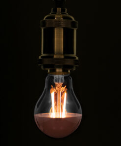 Alternative view of GLOBOSTAR® GLOBE 99111 Λάμπα E27 A60 LED 8W 840lm 320° AC 220-240V IP20 Ultra Θερμό Λευκό 2200K Dimmable - Filament Chip - Διάφανο με Χάλκινο Ανεστραμμένο Καθρέπτη - Μ6 x Π6 x Υ11cm - 3 Χρόνια Εγγύηση