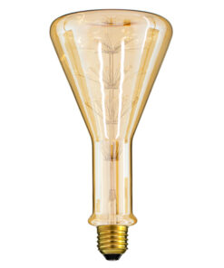 GLOBOSTAR® DISPENSER 99214 Λάμπα E27 DPN150 LED 4W 400lm 360° AC 220-240V IP20 Ultra Θερμό Λευκό 2200K - Diode HP Filament Chip - Μελί - Μ14.9 x Π14.9 x Υ28.5cm - 3 Χρόνια Εγγύηση