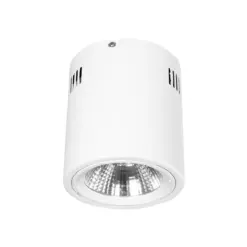 GloboStar® 999-0002 Φωτιστικό Σποτ Οροφής Downlight 15W 1500lm 24° AC 220-240V IP20 Θερμό Λευκό 3000K