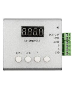 GloboStar 999-0008 DMX512 RGB GENIUS TTL Output Controller SM-XMQ1000A DC 5-24V για RGB Wall Washer και Digital Neon Strip
