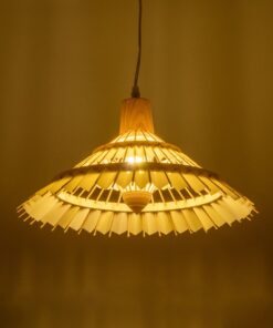 GLOBOSTAR® VENTALIA 999-0068 Boho Κρεμαστό Φωτιστικό Οροφής με Ντουί 1 x E27 AC 220-240V IP20 – Μπεζ – Μ40 x Π40 x Y23cm