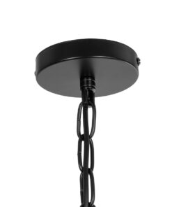GLOBOSTAR® VERA 999-0069 Boho Κρεμαστό Φωτιστικό Οροφής με Ντουί 1 x E27 AC 220-240V IP20 – Καφέ – Μ50 x Π50 x Υ25cm