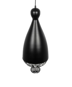 GLOBOSTAR® SOBRINO 999-0110 Vintage Κρεμαστό Φωτιστικό Οροφής με Ντουί 1 x E27 AC 220-240V IP20 – Μαύρο – Μ26 x Π26 x Υ70cm
