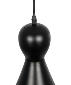 GLOBOSTAR® SOBRINO 999-0110 Vintage Κρεμαστό Φωτιστικό Οροφής με Ντουί 1 x E27 AC 220-240V IP20 – Μαύρο – Μ26 x Π26 x Υ70cm