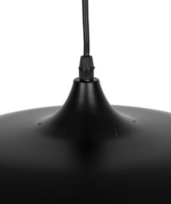 GLOBOSTAR® SOBRINO 999-0112 Vintage Κρεμαστό Φωτιστικό Οροφής με Ντουί 1 x E27 AC 220-240V IP20 – Μαύρο – Μ45 x Π45 x Υ45cm