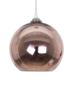 GLOBOSTAR® JUPITER 999-0146 Μοντέρνο Κρεμαστό Φωτιστικό Οροφής με Ντουί 1 x E27 AC 220-240V IP20 – Πολύχρωμο – Μ25 x Π25 x Υ26cm