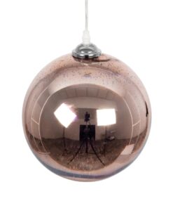 GLOBOSTAR® JUPITER 999-0146 Μοντέρνο Κρεμαστό Φωτιστικό Οροφής με Ντουί 1 x E27 AC 220-240V IP20 – Πολύχρωμο – Μ25 x Π25 x Υ26cm