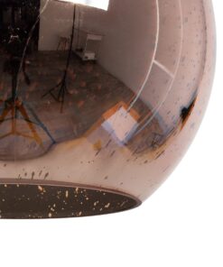 GLOBOSTAR® JUPITER 999-0146 Μοντέρνο Κρεμαστό Φωτιστικό Οροφής με Ντουί 1 x E27 AC 220-240V IP20 – Πολύχρωμο – Μ25 x Π25 x Υ26cm