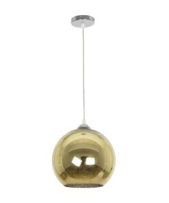 GLOBOSTAR® SATURN 999-0147 Μοντέρνο Κρεμαστό Φωτιστικό Οροφής με Ντουί 1 x E27 AC 220-240V IP20 – Πολύχρωμο – Μ25 x Π25 x Υ22cm