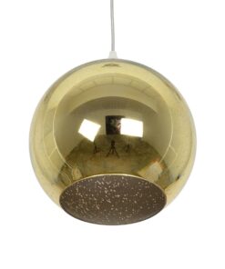 GLOBOSTAR® SATURN 999-0147 Μοντέρνο Κρεμαστό Φωτιστικό Οροφής με Ντουί 1 x E27 AC 220-240V IP20 – Πολύχρωμο – Μ25 x Π25 x Υ22cm