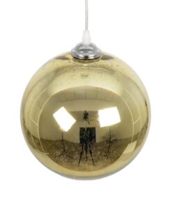 GLOBOSTAR® SATURN 999-0147 Μοντέρνο Κρεμαστό Φωτιστικό Οροφής με Ντουί 1 x E27 AC 220-240V IP20 – Πολύχρωμο – Μ25 x Π25 x Υ22cm